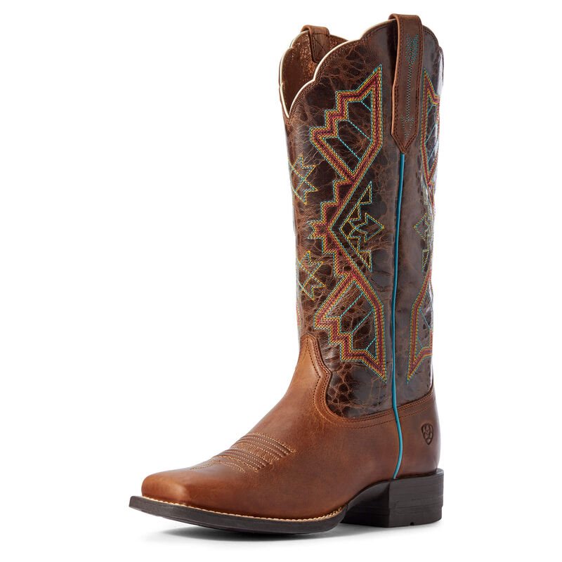 Ariat Jackpot Kahverengi Western Csizma Bayan (33914-024)